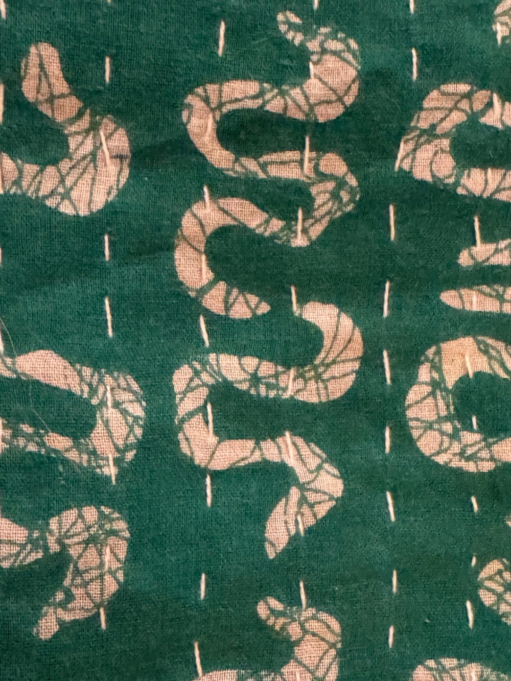Reptile Bedding Mat - Green Snake Pattern